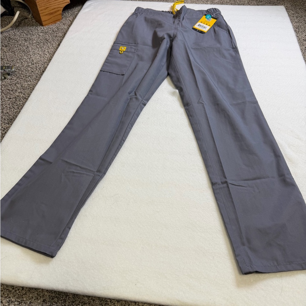 NWT WonderWink Women’s Gray Scrub Pants Small